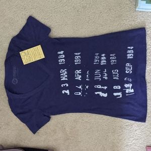 Out of Print Library Stamp V-Neck